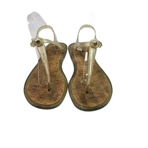 Kate Spade Yari Jelly Glitter sandals 10